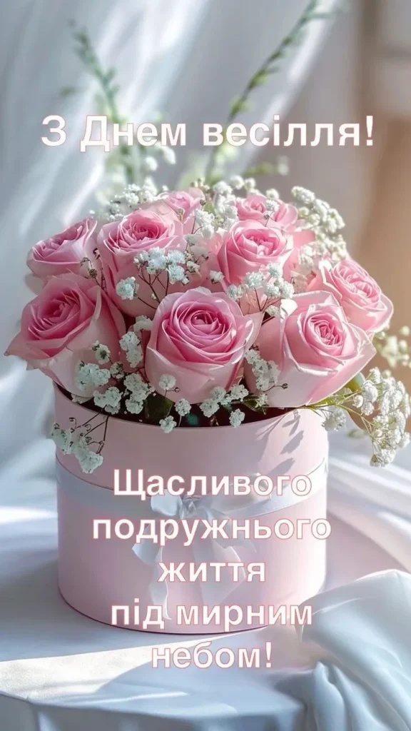 привітання з річницею весілля картинки