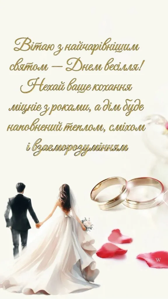 привітання з річницею весілля своїми словами у картинках
