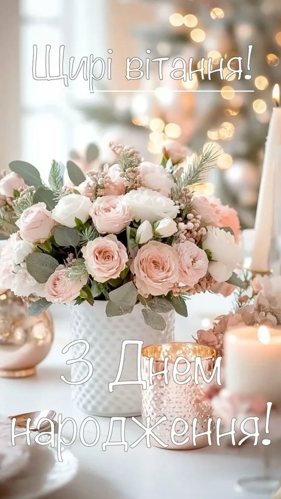 креативне привітання з днем народження жінці