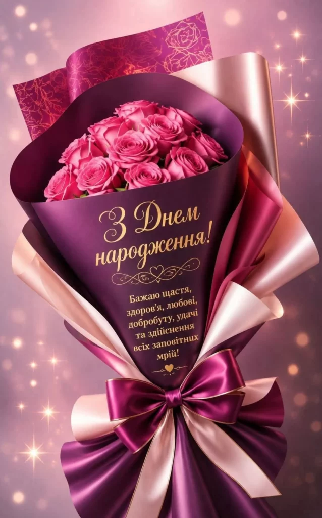щирі побажання листівка українською мовою